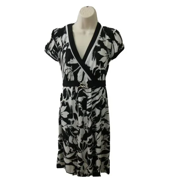 apt 9 fit and flare dress Apt 9 Fit & Flare Dress Size PL Womens Scuba Pleated Pockets Knee Length NWOT